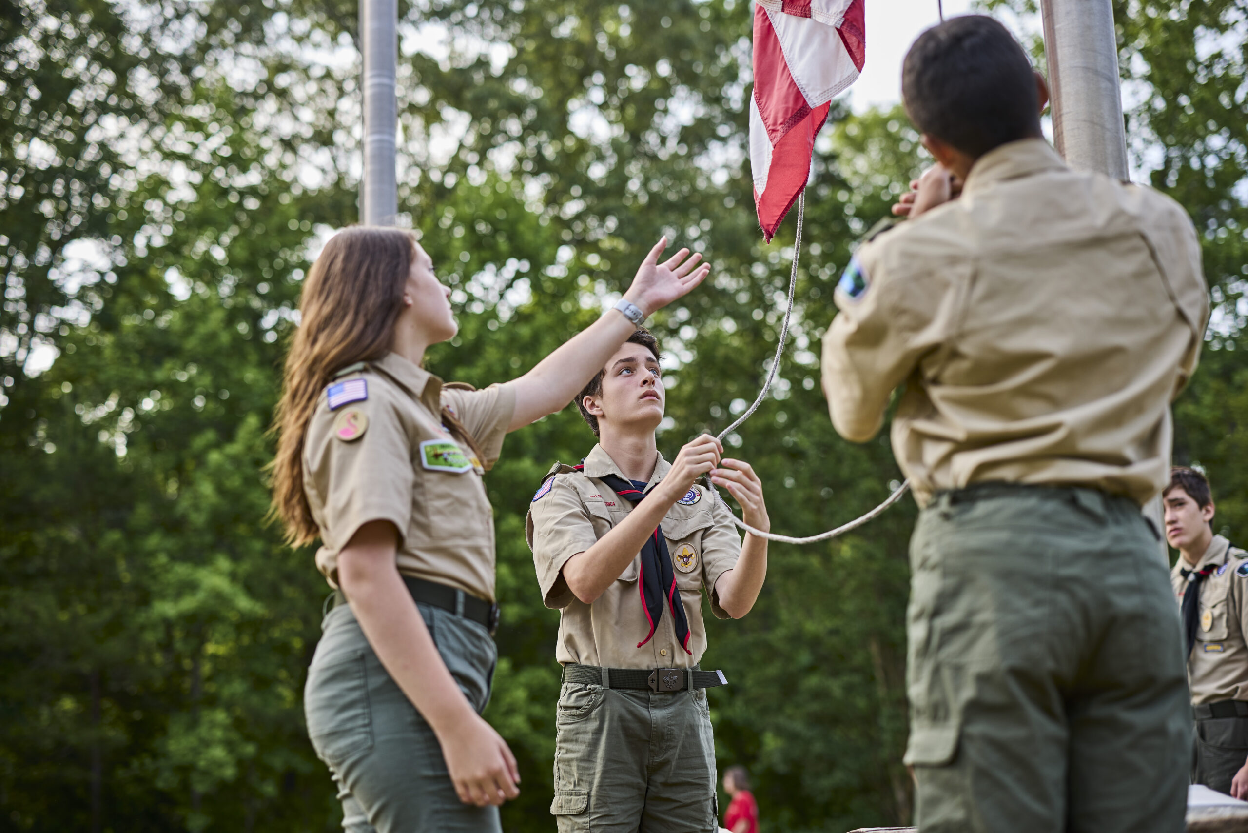 Scouts bsa photo 2024 flag ceremony / patriotic